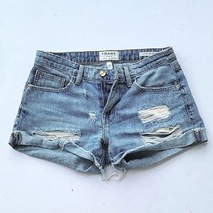 Frame denim shorts Size 24